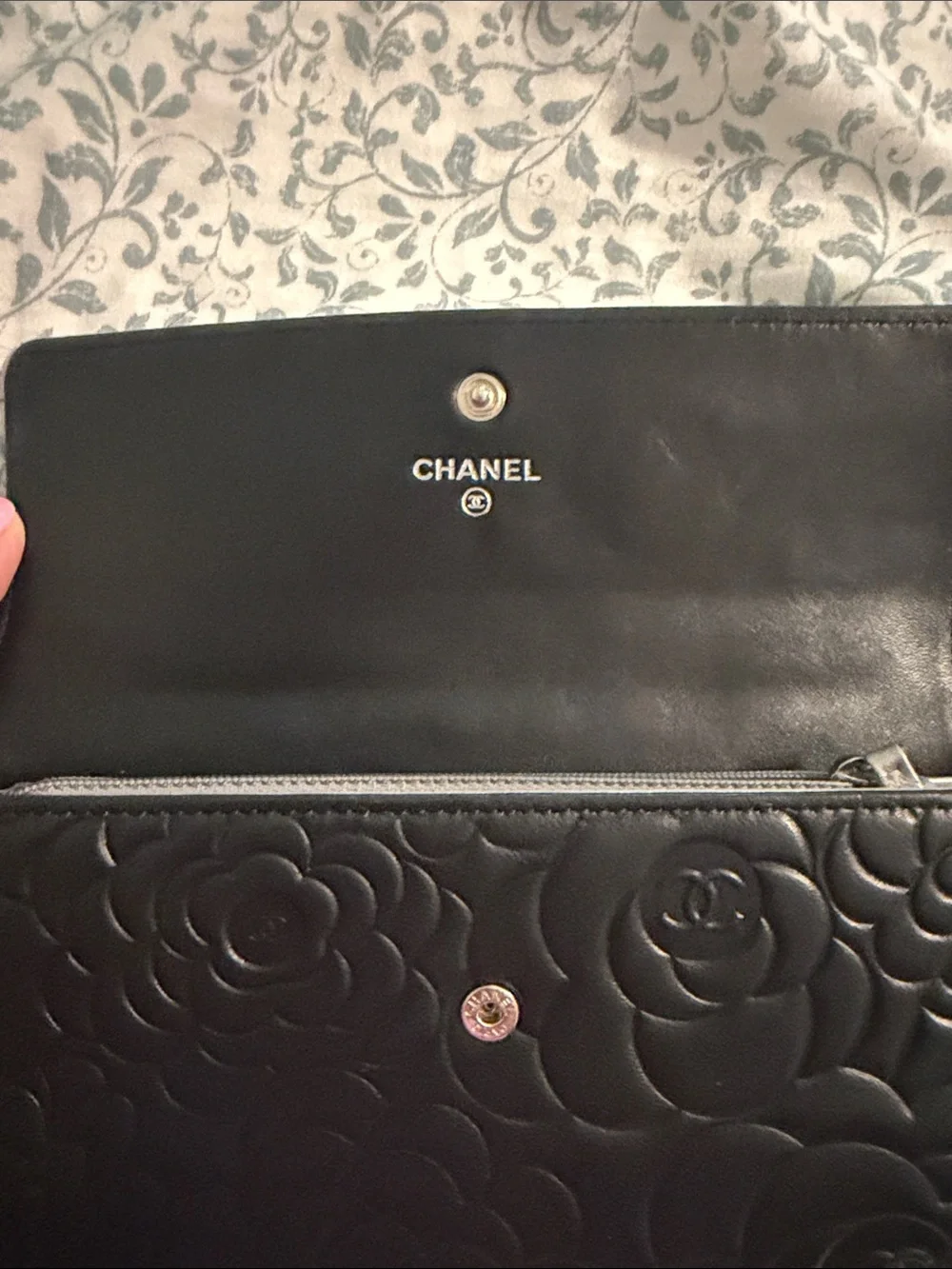 CHANEL long wallet